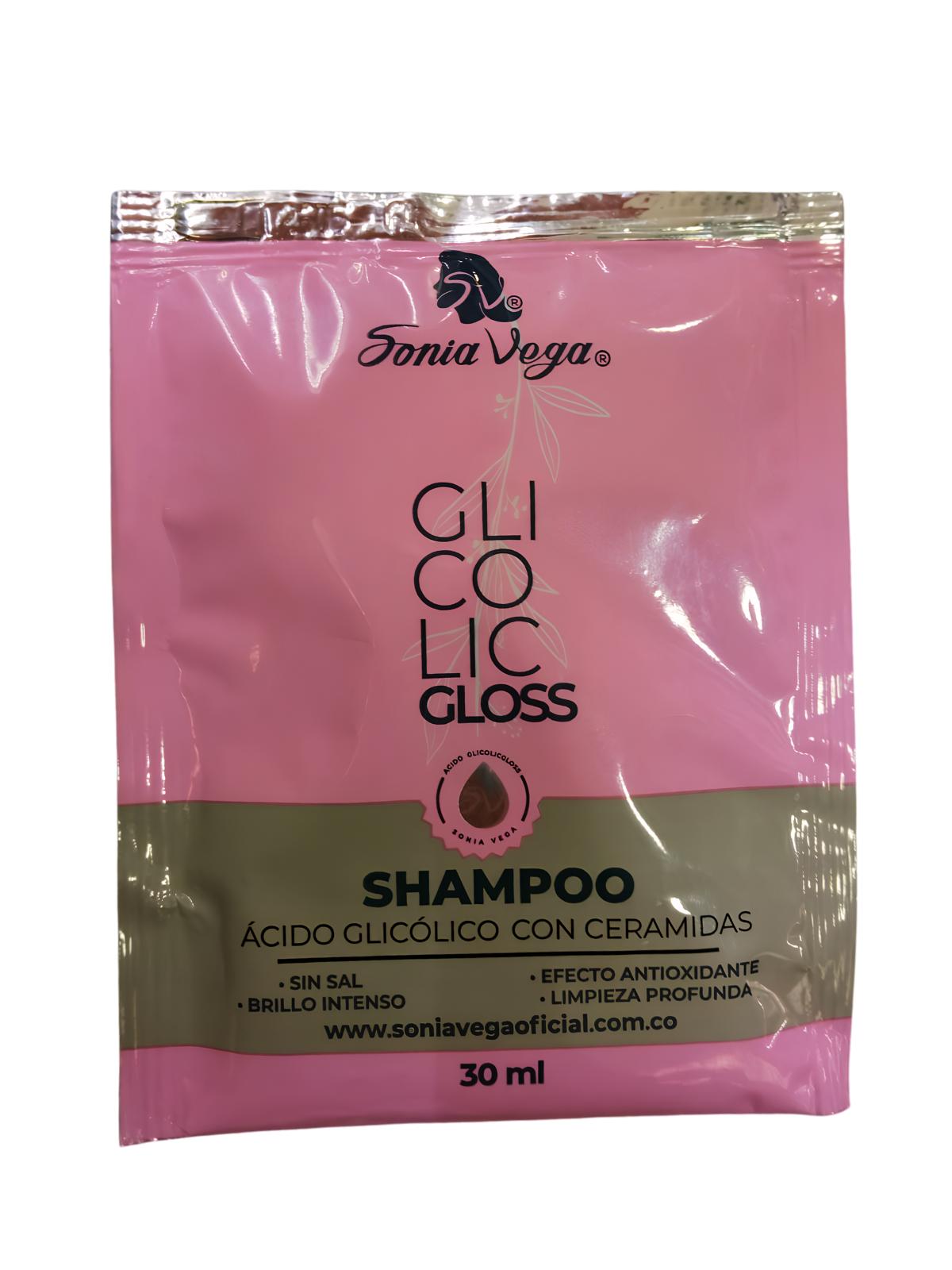 SHAMPO GLICOLIC GLOSS SOBRE X 30 ML SONIA VEGA