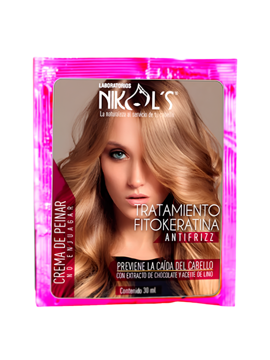 CREMA PARA PEINAR FITOKERATINA SOBRE X 30 GR NIKOLS