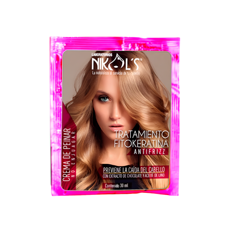 CREMA PARA PEINAR FITOKERATINA SOBRE X 30 GR NIKOLS
