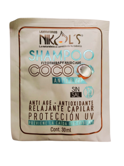 SHAMPO COCO SOBRE X 30 ML NIKOLS