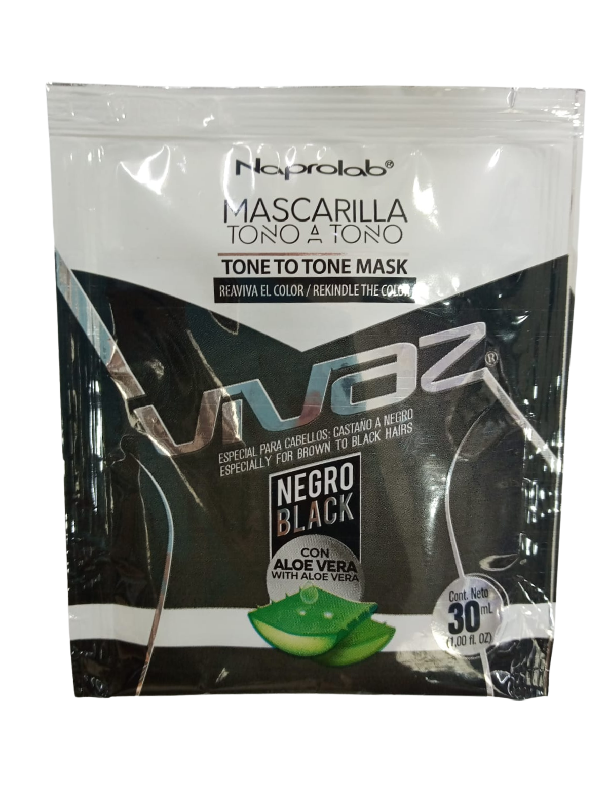 MASK NEGRO SOBRE X 30 ML VIVAZ CCIAL NAPROLAB