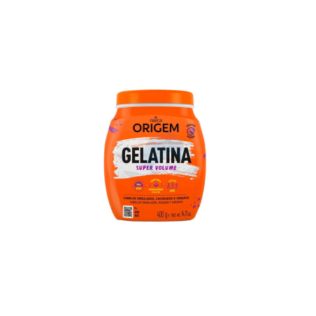 GELATINA SUPER VOLUMEN X 400 ORIGEM NAZCA M BELL