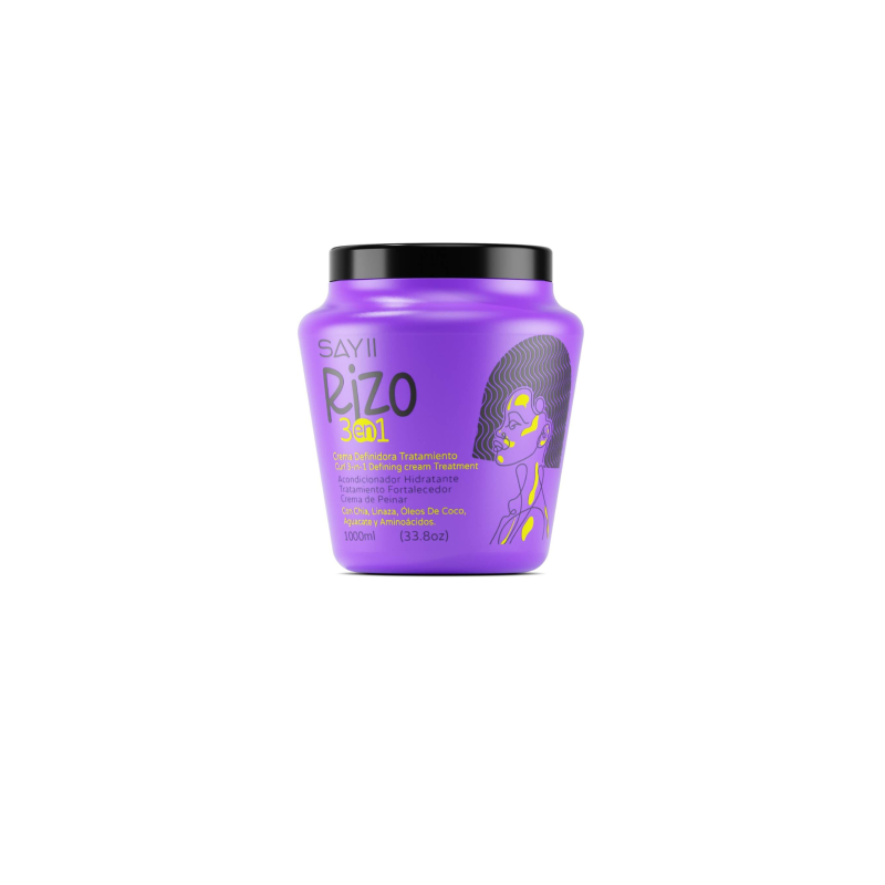 CREMA DEFINIDORA Y TTO RIZO 3 EN 1 ONDULADO MORADO X 1000