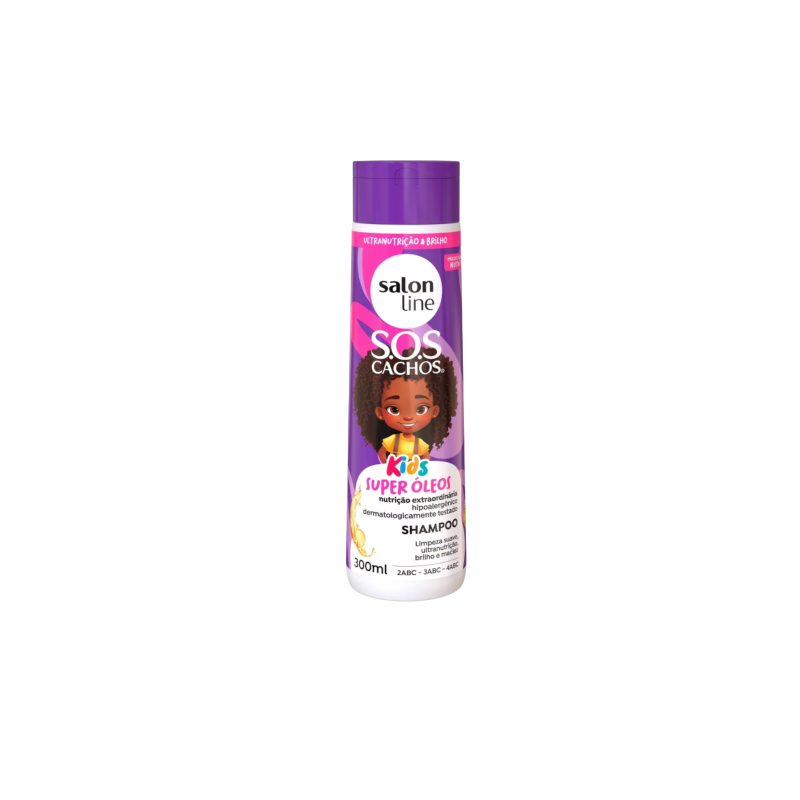 SHAMPO SOS CACHOS KIDS NUTRICION SUPER OLEOS X 300 SALON LINE REF 30358