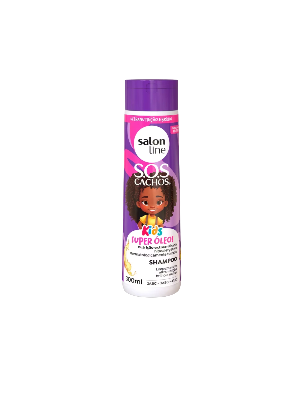 SHAMPO SOS CACHOS KIDS NUTRICION SUPER OLEOS X 300 SALON LINE REF 30358