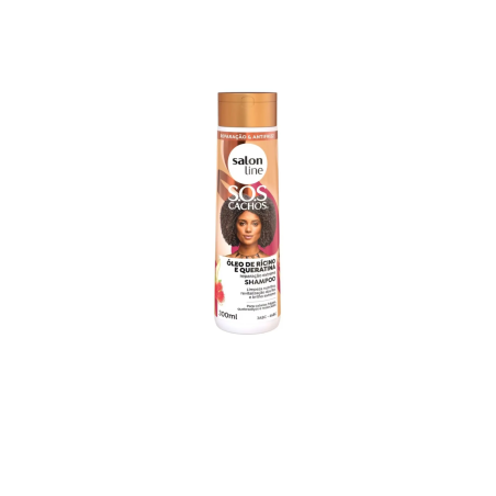 SHAMPO SOS CACHOS OLEO DE RICINO 12847 X 300 95169 SALON LINE