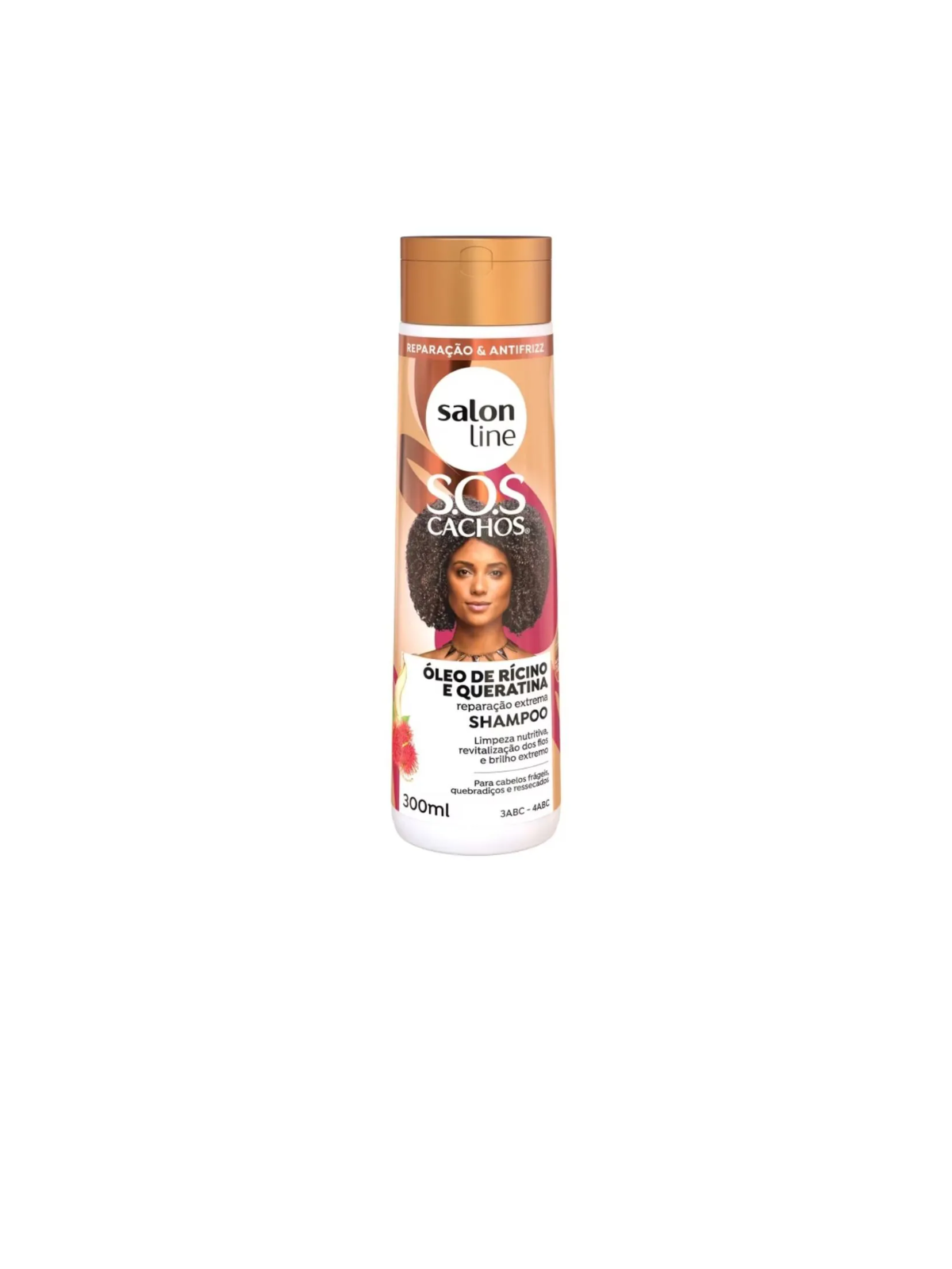 SHAMPO SOS CACHOS OLEO DE RICINO 12847 X 300 95169 SALON LINE
