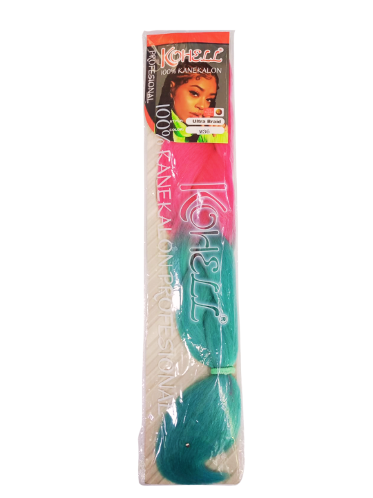 KANEKALON BICOLOR TR-M36 ROSA-AGUAMARINA INFINITY