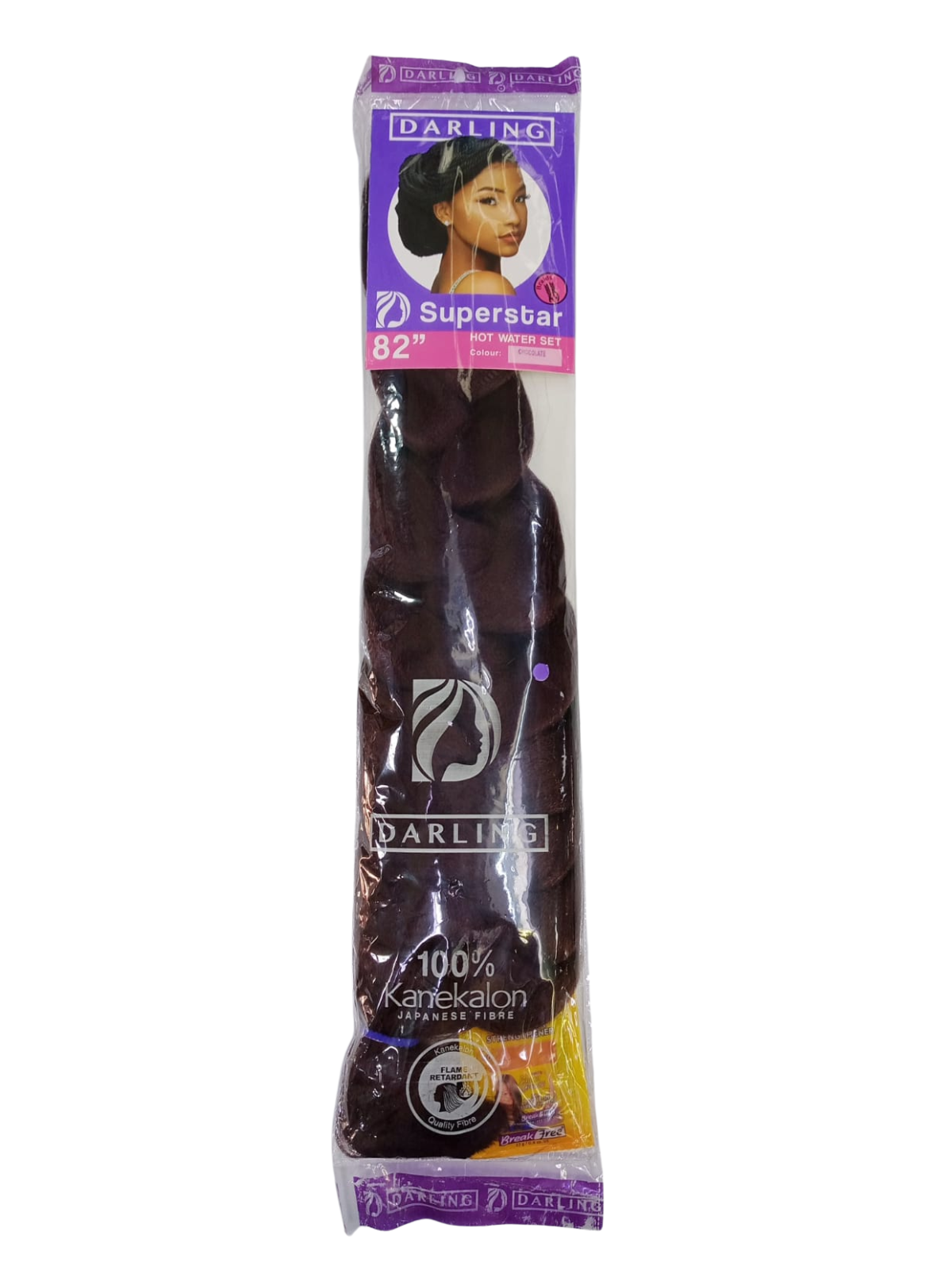 DARLING SUPER STAR COLOR CHOCOLATE  82"