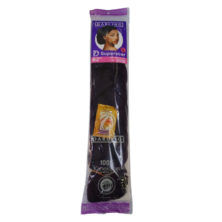 DARLING SUPER STAR COLOR PURPLE 82"