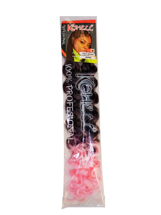 KANEKALON CROCHET BICOLOR NL-1B/PINK INFINITY