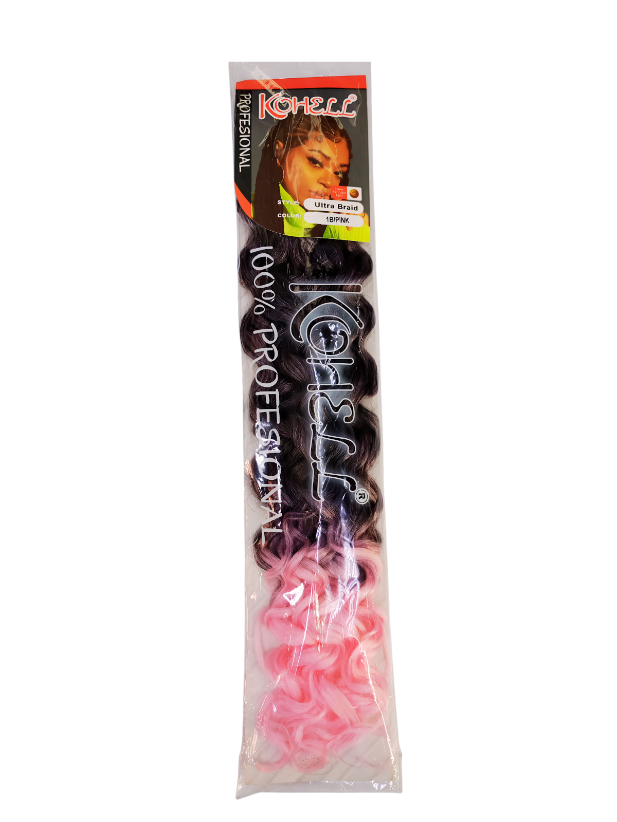 KANEKALON CROCHET BICOLOR NL-1B/PINK INFINITY