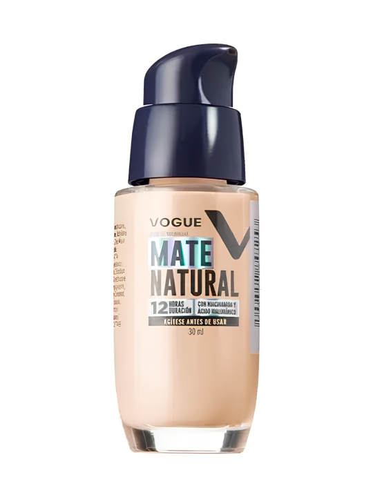 BASE MAQUILLAJE MATE 110C CREMA VALVULA X 30 ML VOGUE