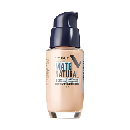 BASE MAQUILLAJE MATE 110C CREMA VALVULA X 30 ML VOGUE