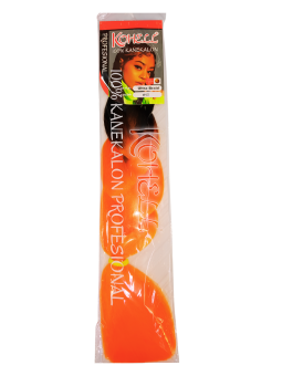KANEKALON BICOLOR TR-M42 NEGRO-NARANJA INFINITY