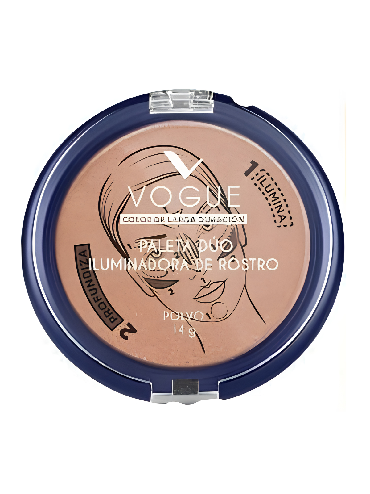 PALETA ILUMINA ROSTRO BRONCE VOGUE