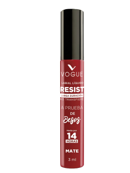 LABIAL LIQUIDO RESIST INVENCIBLE VOGUE