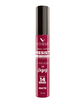 LABIAL LIQUIDO RESIST VALIENTE VOGUE