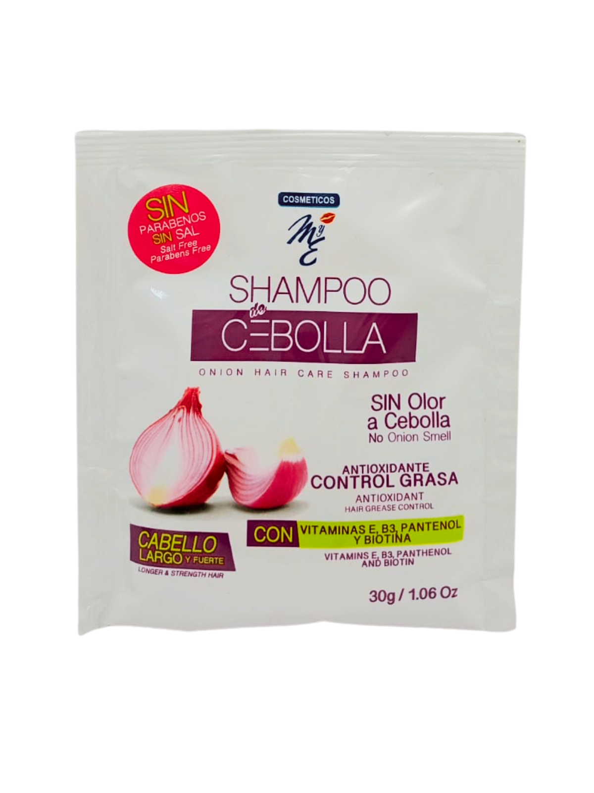 SHAMPO CEBOLLA SOBRE X 30 GR MYE