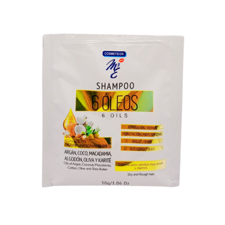 SHAMPO 6 OLEOS SOBRE X 30 GR MYE