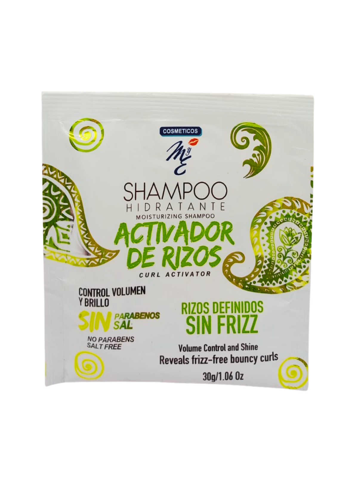SHAMPO ACTIVADOR DE RIZOS SOBRE X 30 GR MYE