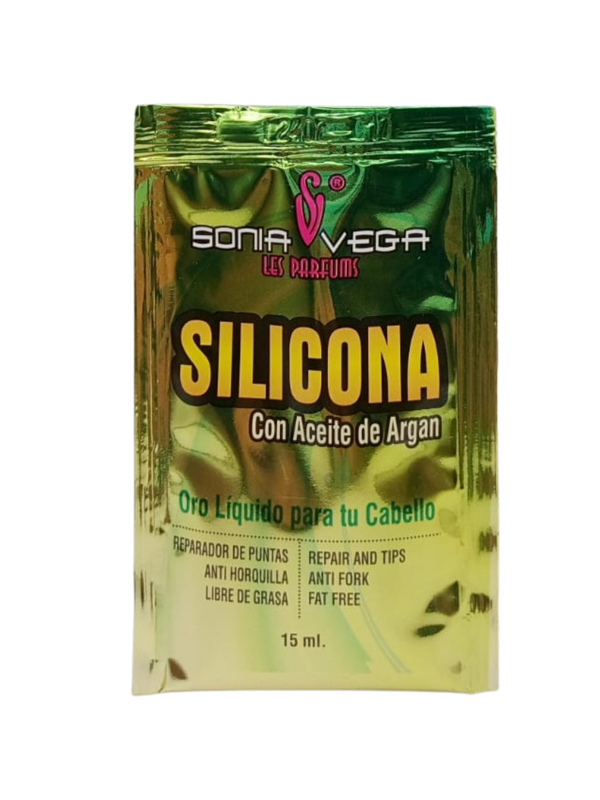 SILICONA VERDE SOBRE X 15 ML SONIA VEGA