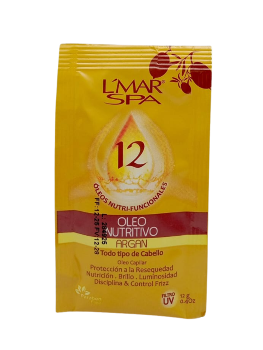 OLEO NUTRITIVO ARGAN SOBRE X 12 GR L MAR