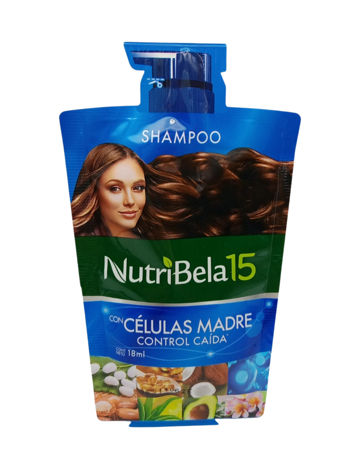 SHAMPO CELULAS MADRES SOBRE X 18 ML NUTRIBELA