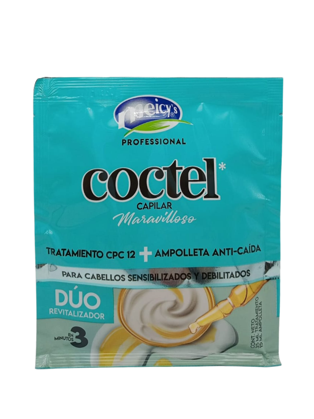 TTO COCTEL DUO REVITALIZADOR CAIDA SOBRE X 50 ML MEICY