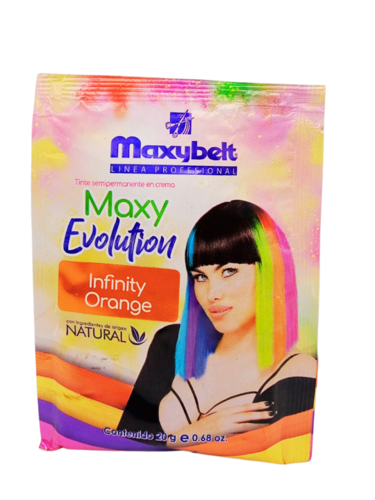 TINTE EVOLUTION INFINITY ORANGE SOBRE X 20 G MAXIBELT