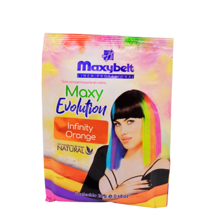 TINTE EVOLUTION INFINITY ORANGE SOBRE X 20 G MAXIBELT