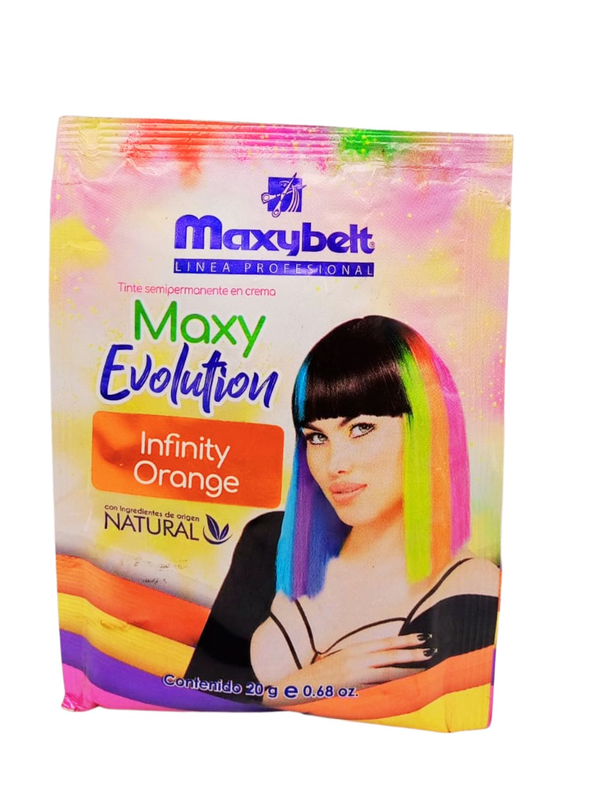TINTE EVOLUTION INFINITY ORANGE SOBRE X 20 G MAXIBELT