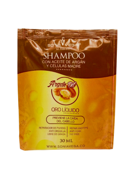 SHAMPO ARGAN SOBRE X 30 ML SONIA VEGA