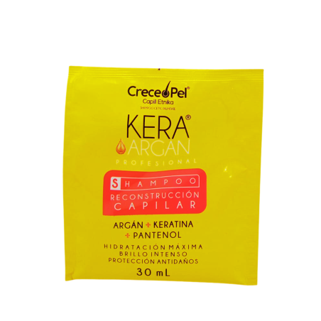SHAMPO KERA ARGAN SOBRE X 30 ML CRECEPEL