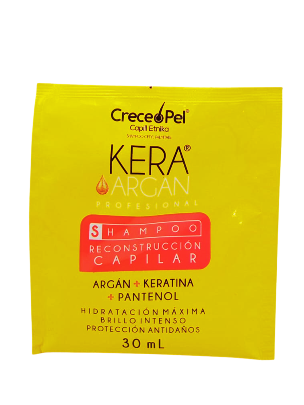 SHAMPO KERA ARGAN SOBRE X 30 ML CRECEPEL