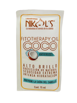 SILICONA ACEITE DE COCO SOBRE X 15 ML NIKOLS