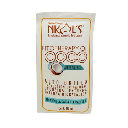 SILICONA ACEITE DE COCO SOBRE X 15 ML NIKOLS