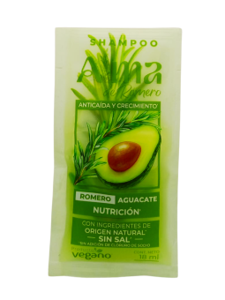 SHAMPO AGUACATE SOBRE X 18 ML ALMA DE ROMERO