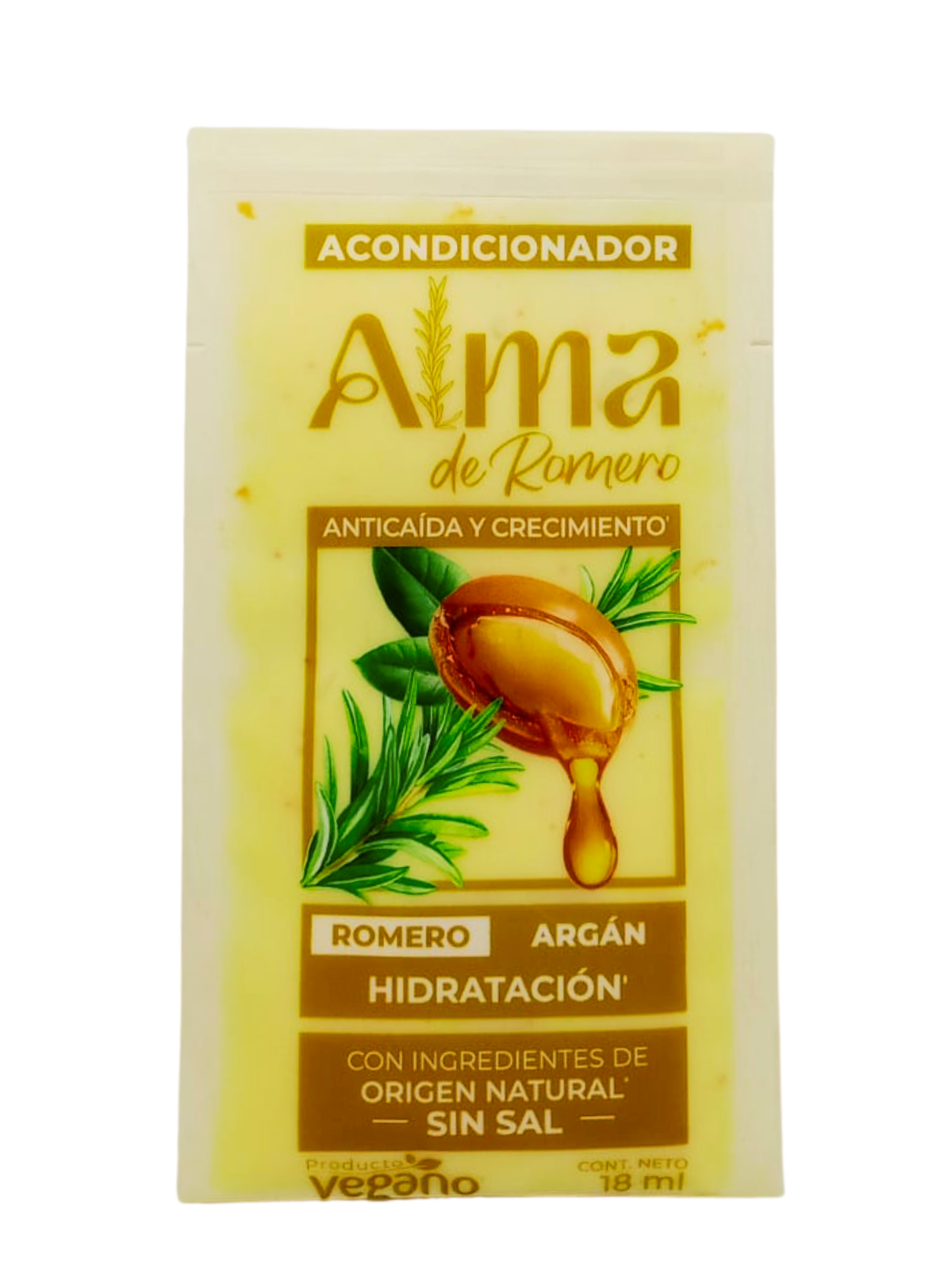 ACOND ARGAN SOBRE X 18 ML ALMA DE ROMERO