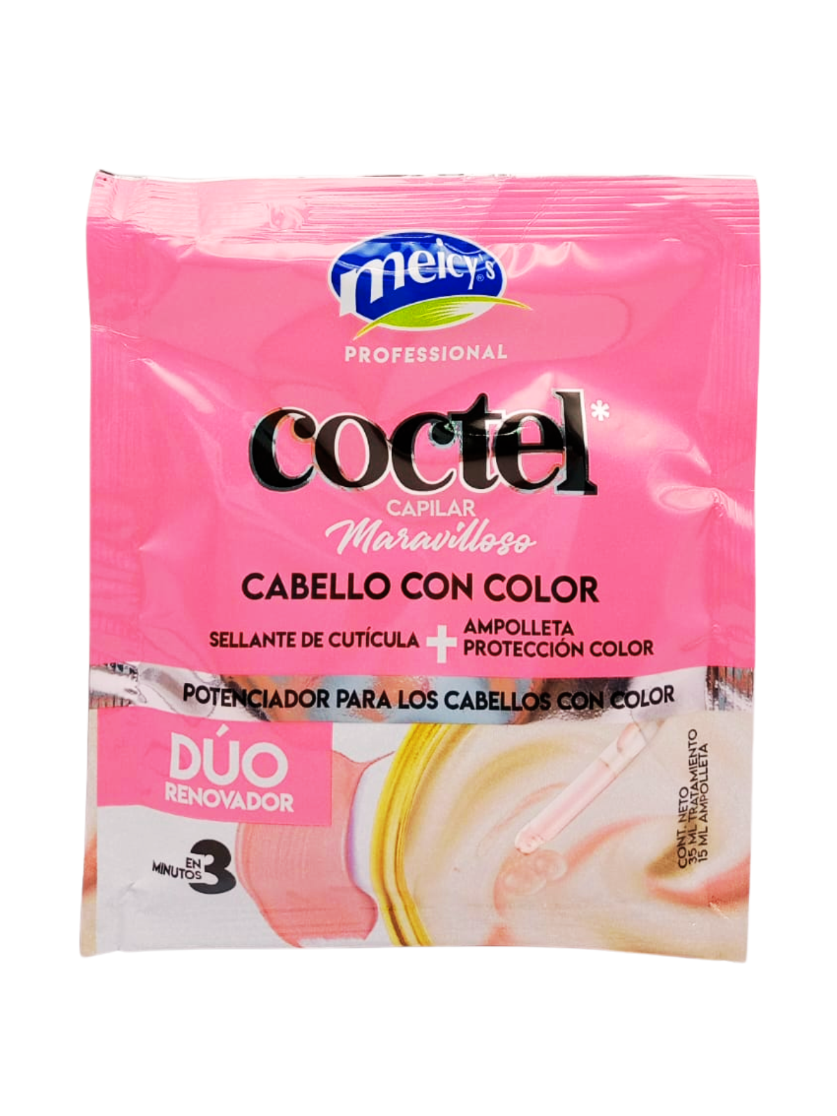 TTO COCTEL DUO COLOR RENOVADOR SOBRE X 50 ML MEICY 30327