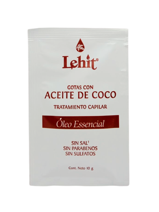 SILICONA ACEITE DE COCO SOBRE X 12 G LEHIT
