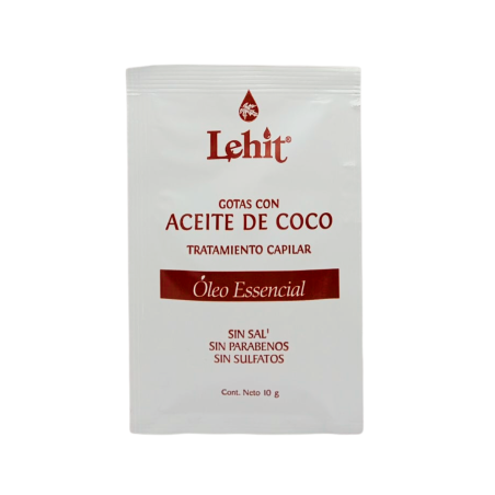 SILICONA ACEITE DE COCO SOBRE X 12 G LEHIT