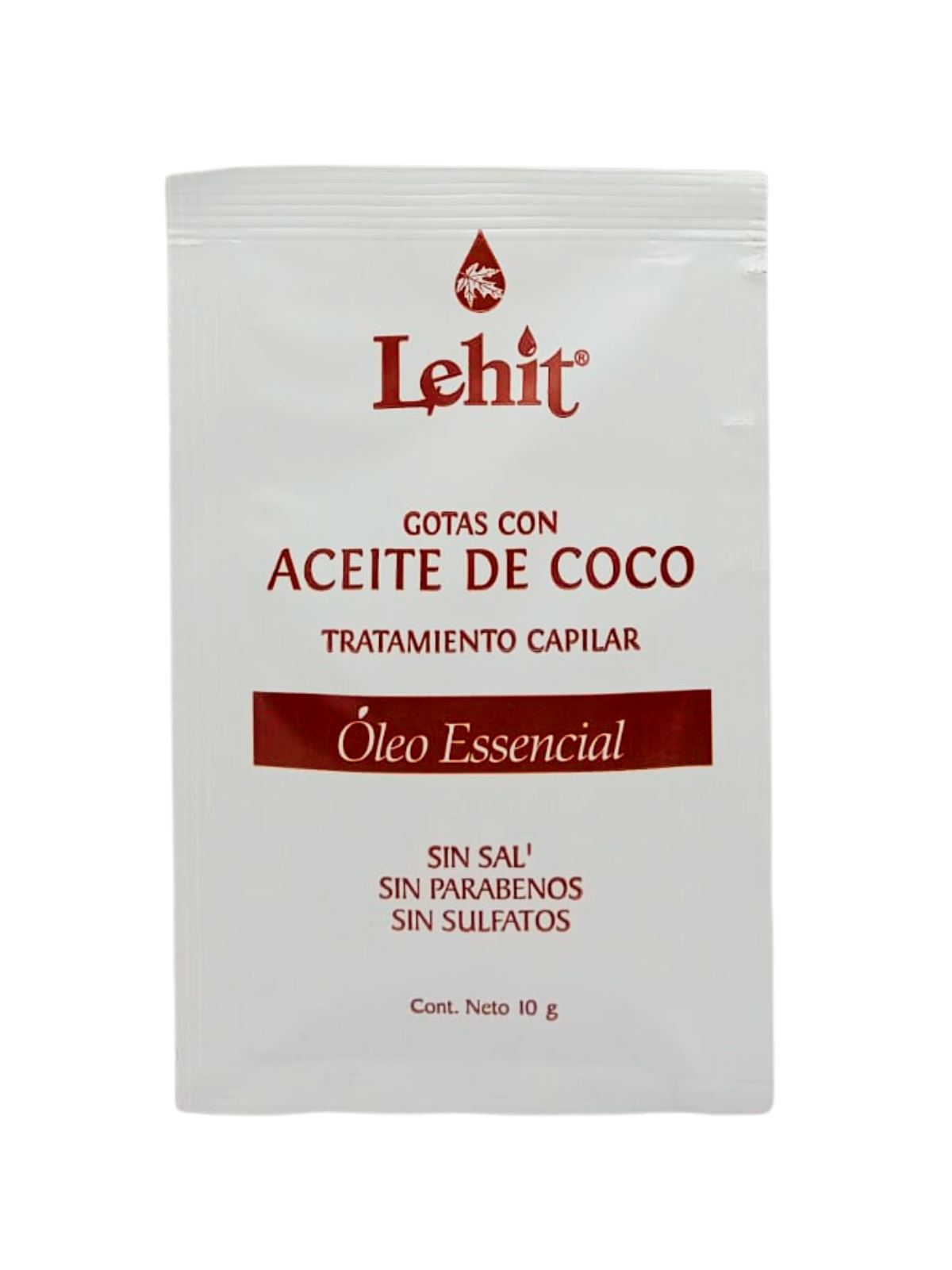 SILICONA ACEITE DE COCO SOBRE X 12 G LEHIT