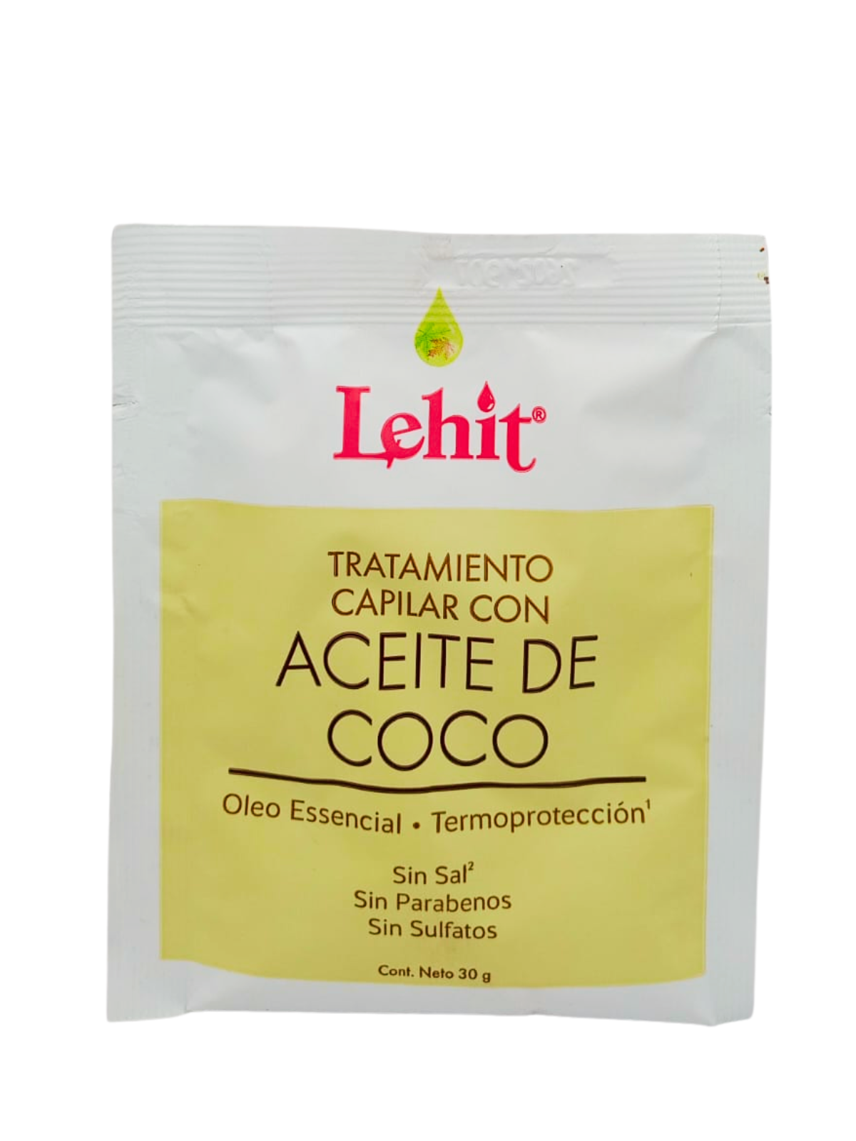 TTO SOBRE ACEITE DE COCO X 30 G LEHIT 3570