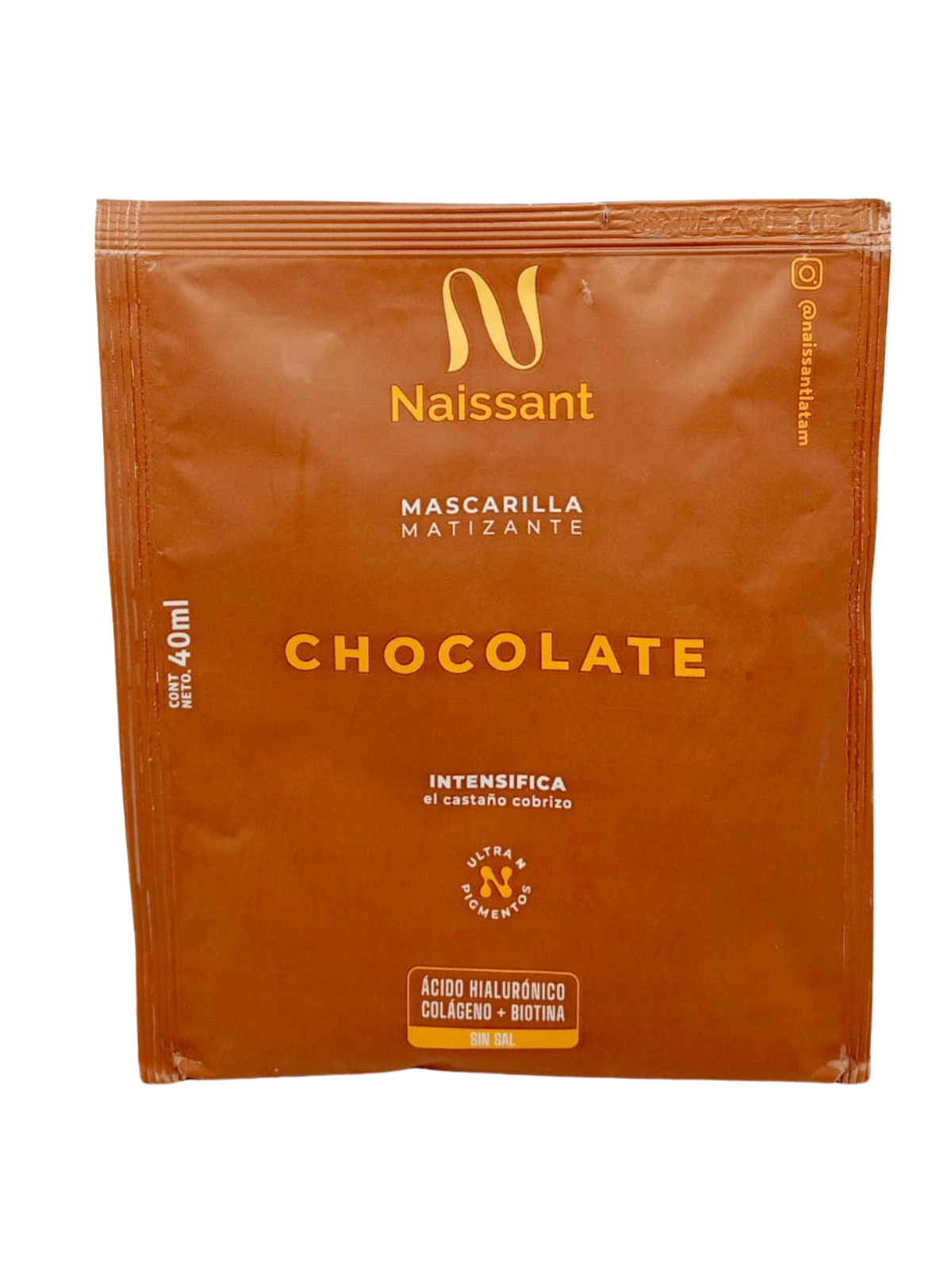 MASK CHOCOLATE SOBRE X 40 ML NAISSANT