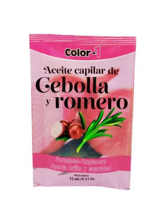 ACEITE DE CEBOLLA SOBRE X 15 ML COLOR 1 INTERBEL