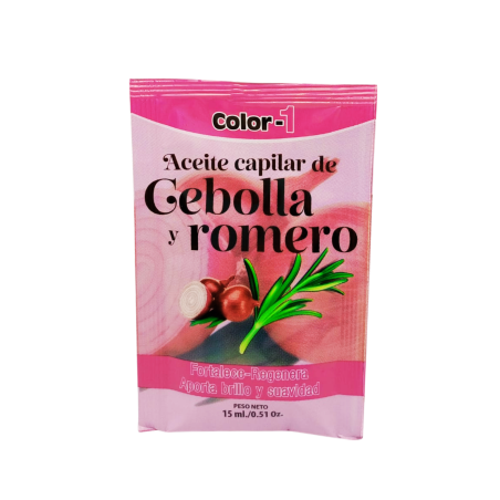 ACEITE DE CEBOLLA SOBRE X 15 ML COLOR 1 INTERBEL