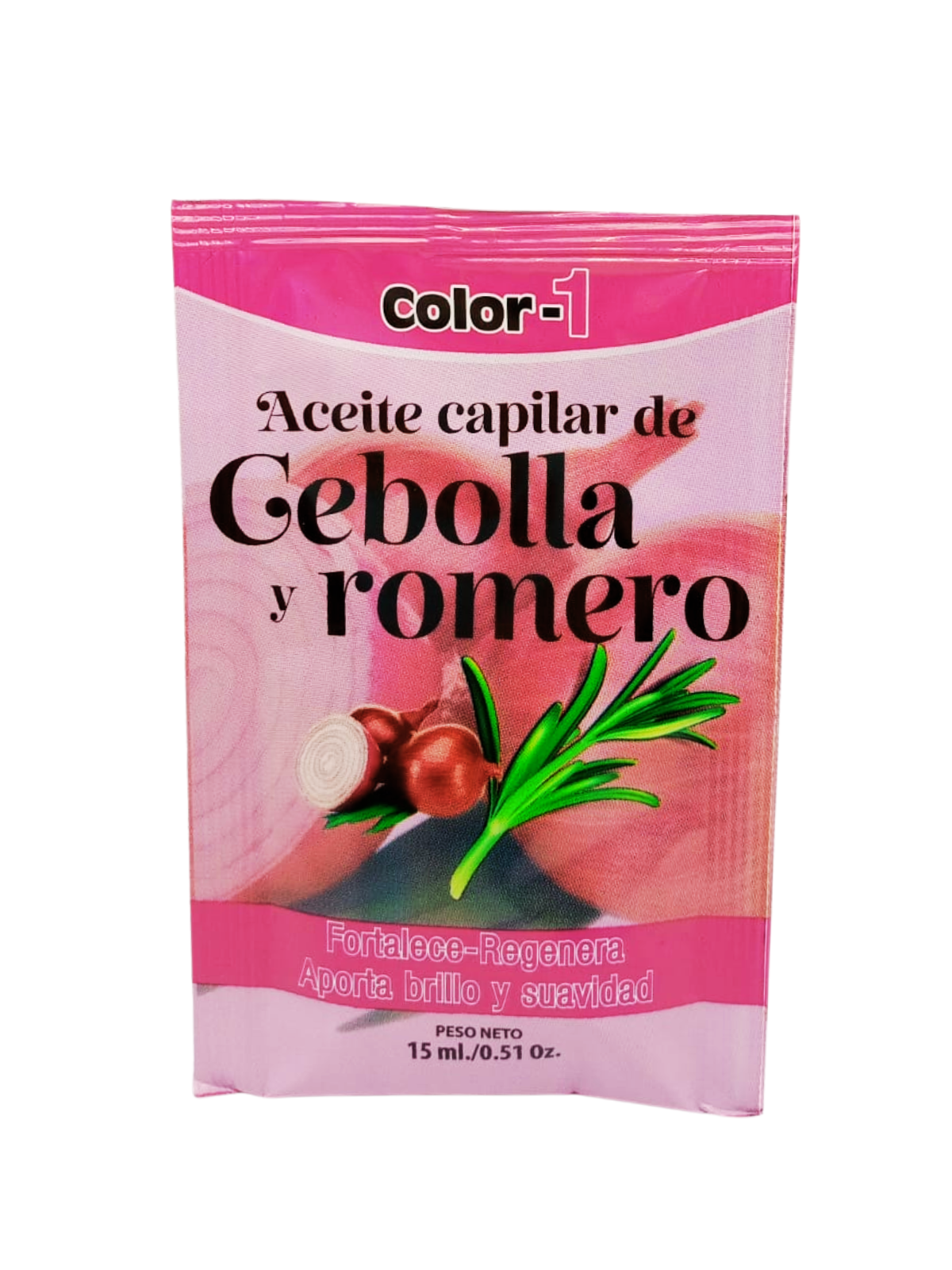 ACEITE DE CEBOLLA SOBRE X 15 ML COLOR 1 INTERBEL