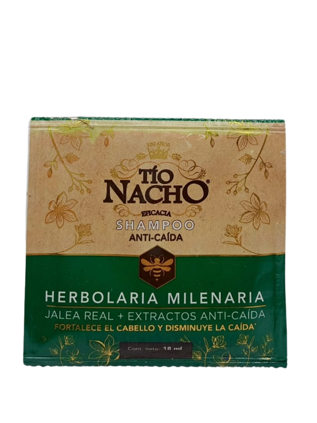 SHAMPO CAIDA HERBOLARIA SOBRE X 18 ML TIO NACHO