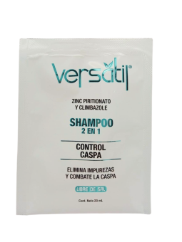 SHAMPO VERSATIL CONTROL CASPA SOBRE X 20 ML DUVICLAS